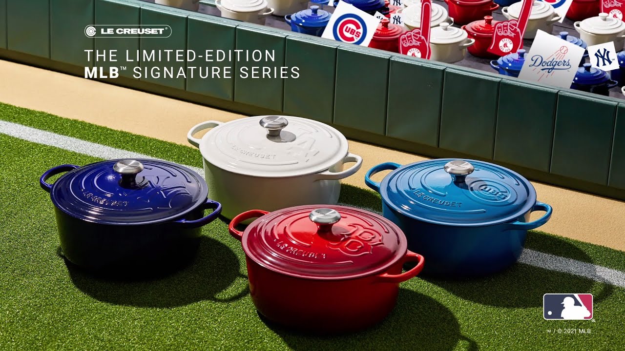 MLB Signature Round Dutch Oven // Chicago Cubs // 7.25 qt. video thumbnail