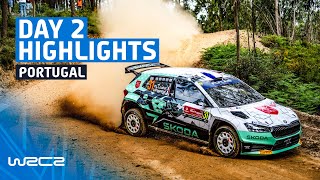 WRC2 Day 2 Highlights | WRC Vodafone Rally de Portugal 2024