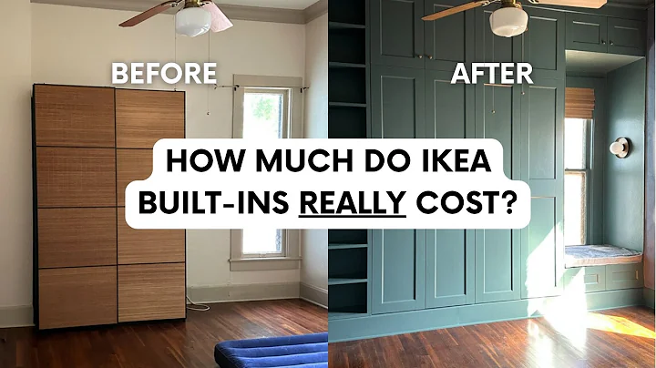 MASSIVE WALL OF IKEA BUILT-INS & COST | Renee Renovates thumbnail