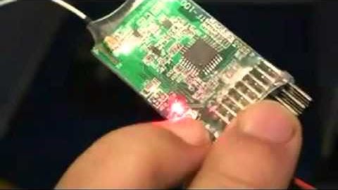 RC HobbyKing Futaba FASST Compatible RX 8Ch 2.4Ghz by Orange FrSky - Adjust Servo Signal