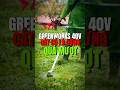 Máy pin cắt cỏ lá gừng mượt lắm nha #maycatcopin #greenworks #catcosanvuon #sanvuon #maycatco