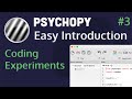 PsychoPy - Coding experiments (lexical decision task continued) (#3)