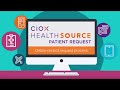 Ciox healthsource patient request