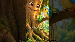 The Wise Old Tree 🌳 | A Story About Never Giving Up #shorts