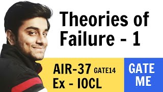 Most conceptual coverage of Theories of Failure  Part 1 | GATE Mechanical