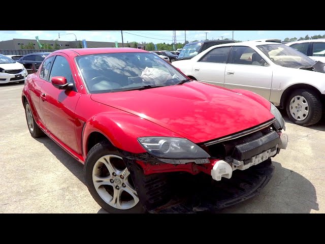 RX8ジャンク ✈ MAZDA RX-8 Junkyard car マツダ RX- 8ジャンクヤードカー - YouTube