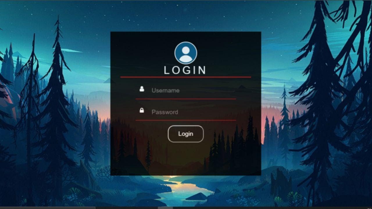 Beautiful Login Page Using Html And Css Amazing Transparent Login Form