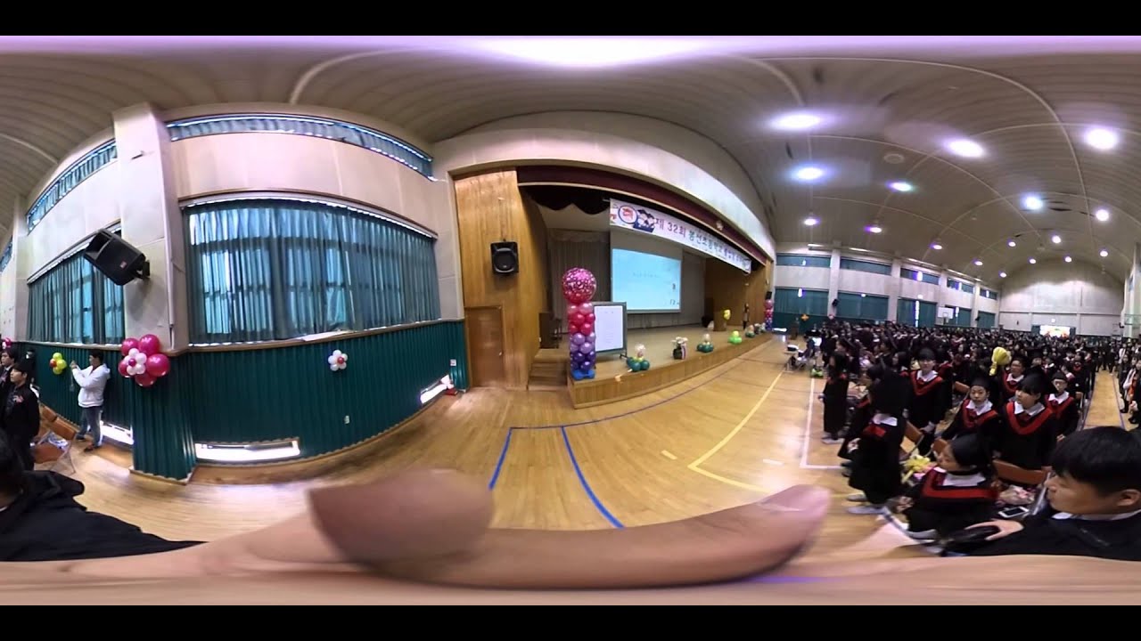 2016 Feb. Elementary School Graduation in Korea 봉선초 졸업식 360 영상 VR 영상 최만드림