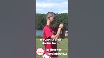 Thumbnail of “Silent Interviews” is one of our favorite camp ice breakers for camp counselors or teachers.