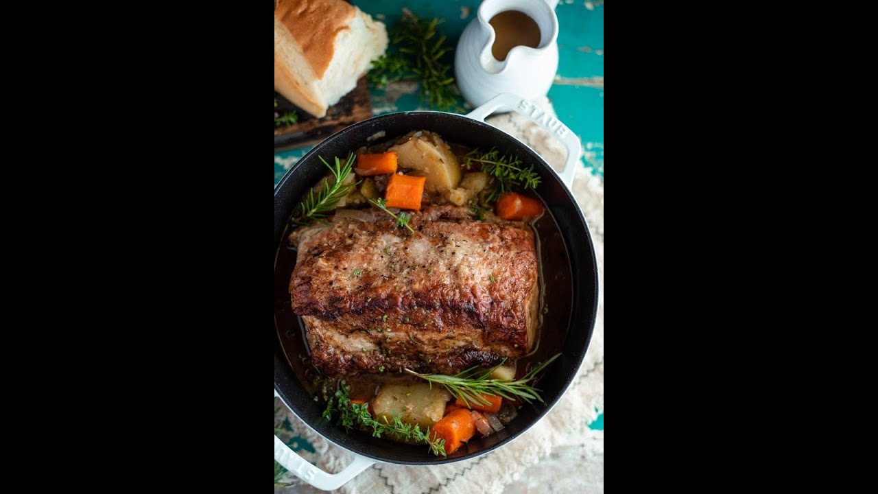 Dutch Oven Pot Roast - The Seasoned Mom