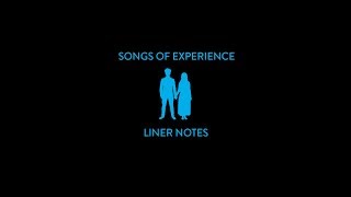 U2 - Liner Notes - Songs of Experience