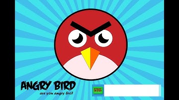 Membuat Karakter Angry Bird dengan Corel Draw