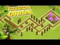 LAYOUT TROLL - DESAFIO DA CORRIDA GOBLIN!!! CLASH OF CLANS