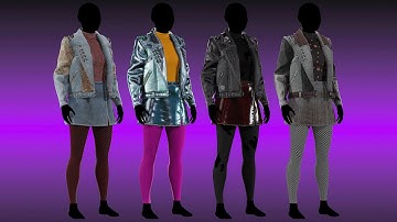 HOW TO ADD PUNK GIRL CLOTHING FOR METAHUMAN IN UNREAL ENGINE 5.4 (and any other versions)