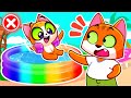 Swimming Pool Safety Song | Waterpark Useful Story | Safety Rules Kids Cartoon | Purr-Purr Stories