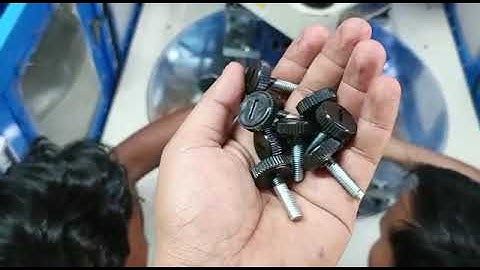 ROTARY TYPE VERTICAL INJECTION MACHINE | KNOB MOULDING MACHINE #knobs