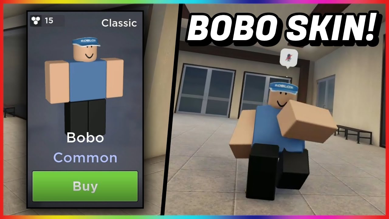THE NEW BOBO SKIN IN EVADE YouTube