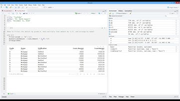 How to Simultaneously Filter, Sort, and Mutate for a Dataset in R. [HD]