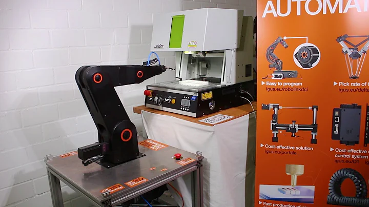 igus robolink DP -  laser engraver Lasebox - igus robot control