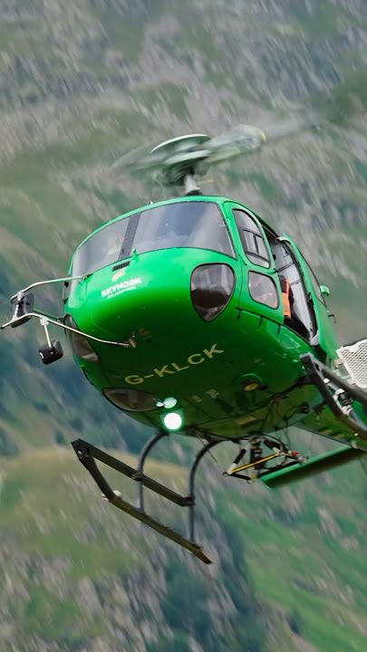 Skyhook Helicopters #Airbus H125 during aerial work in the #LakeDistrict #Helicopter #Aviation