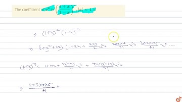 The coefficient of `x^4`  in  `((1+x)/(1-x))^2,|x| lt1`, is
