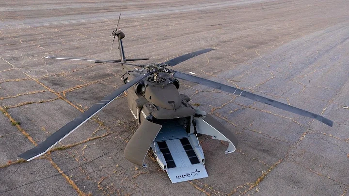 Sikorsky introduces S-70UAS U-Hawk Unmanned Helicopter transformed from UH-60L Black Hawk