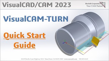 VisualCAD/CAM 2023 TURN Quick Start