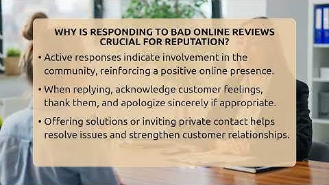 Why Is Responding To Bad Online Reviews Crucial For Reputation? - Everyday-Networking