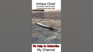 Chisel Restoration part 1 - Condensed #woodworking #satisfying #handtools