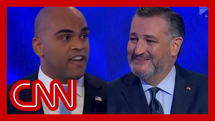 'It's not funny': Tense moment during Cruz-Allred debate