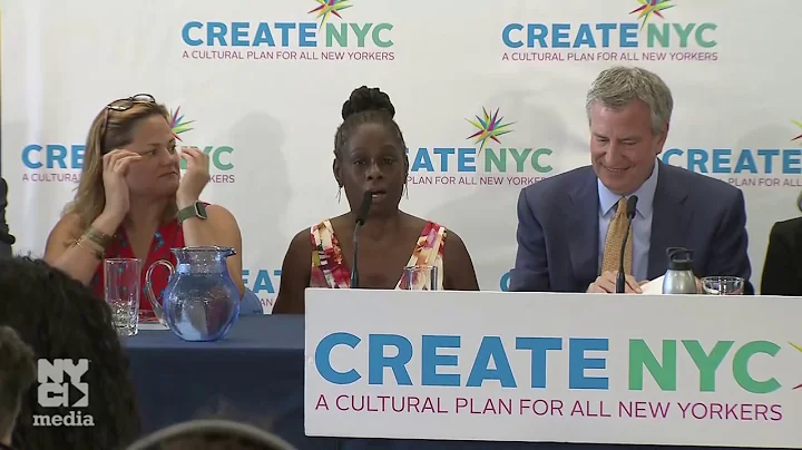 Mayor de Blasio Holds Media Availability to Announce CreateNYC