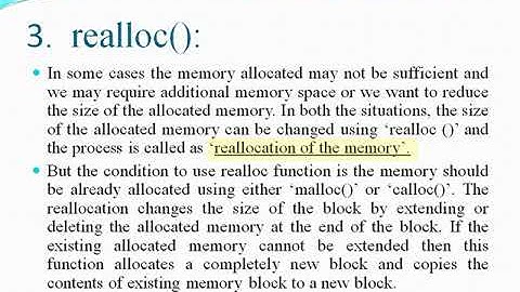 Dynamic Memory Allocation Part 2
