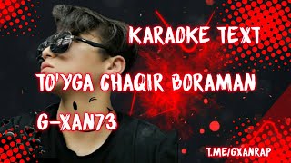 Toyga chaqir boraman #Karaoke #Text Тойга чакир борпман #КАРАОКЕ #ТЕХТ 🥀💔