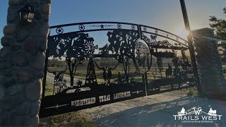 Custom Ranch Gates - Handmade in Texas - Trails West Gate Company