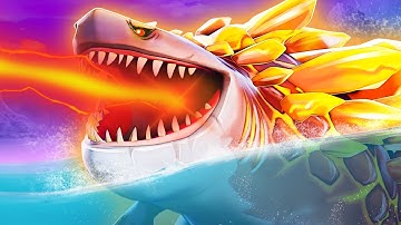 NEW VOLCANIC GODZILLA SHARK MAGMAJIRA! - Hungry Shark Evolution - Part 6 | Pungence