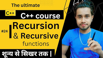 Recursion and Recursive functions in C++ | What is Recursion and Recursive Functions in C++ | lec#22