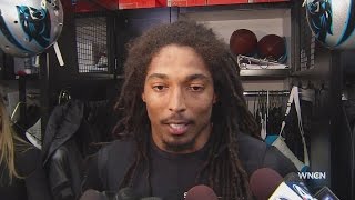 Tre Boston with the Panthers