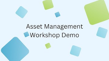 Asset Management Demo
