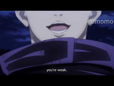 gojo saying you're weak