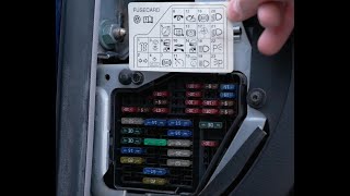 VW Passat Passenger Fuse Diagram and Location