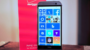 HTC One M8 for Windows unboxing Verizon