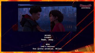 Spider-Man: Across the Spider-Verse | Screenplay | Miles and Rio Promise