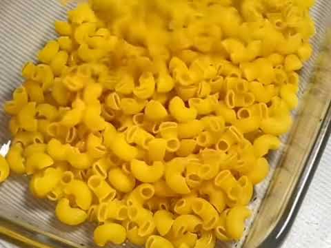 Быстрый ужин из простых продуктов . Макароны с мясом в духовке под сырной корочкой