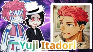Upper Moons React to Itadori Yuji + His Future 😈 Demon Slayer x JJK | Gacha React 🇺🇸🇪🇸