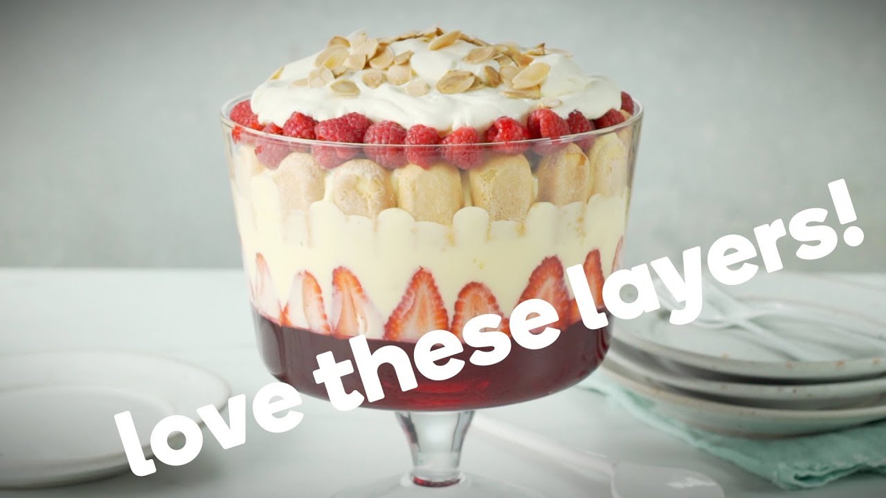 How to plate trifle like a food stylist