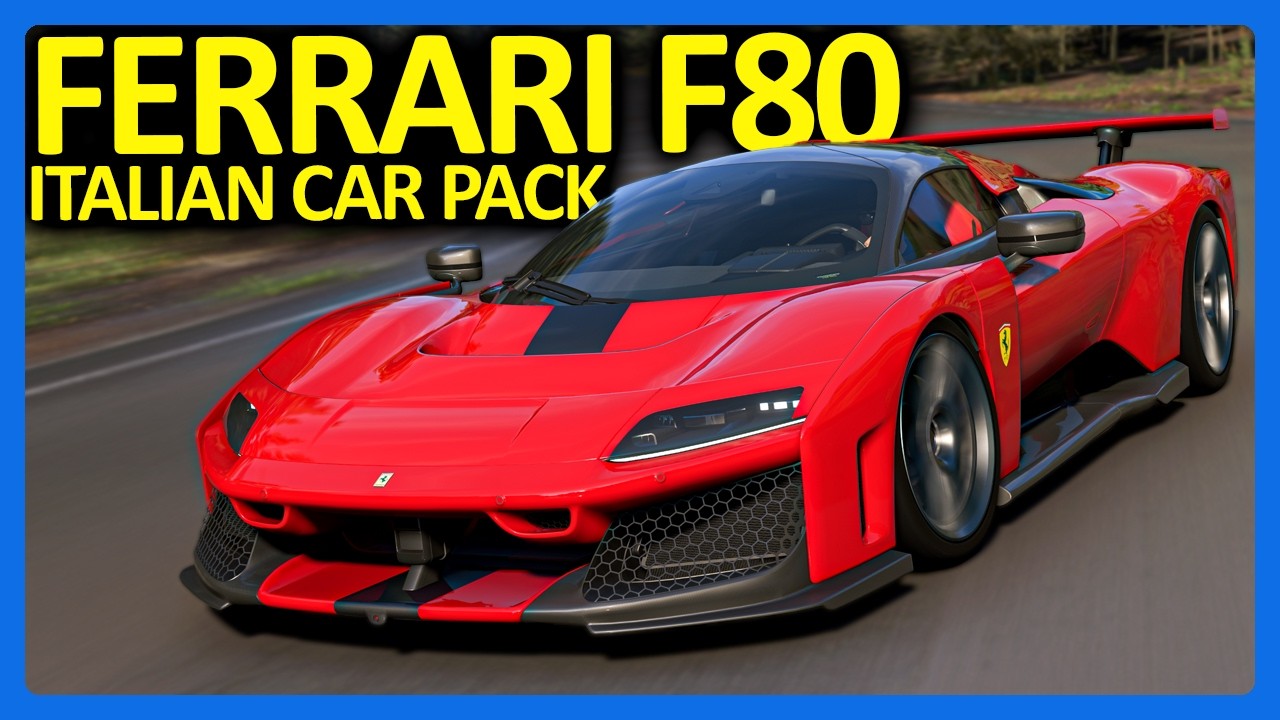 Forza Horizon 6 : 1500 Horsepower Ferrari F80 Customization!! (FH6 Italian Car Pack)