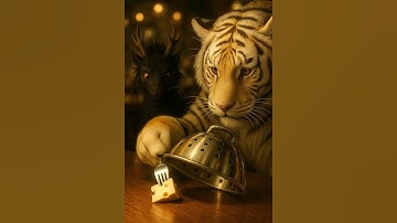 TRAP?🤨 2 #AI #trap #Dragon #Tiger #Shorts #funny #cute #aianimation  #Animation #aivideo #Endless