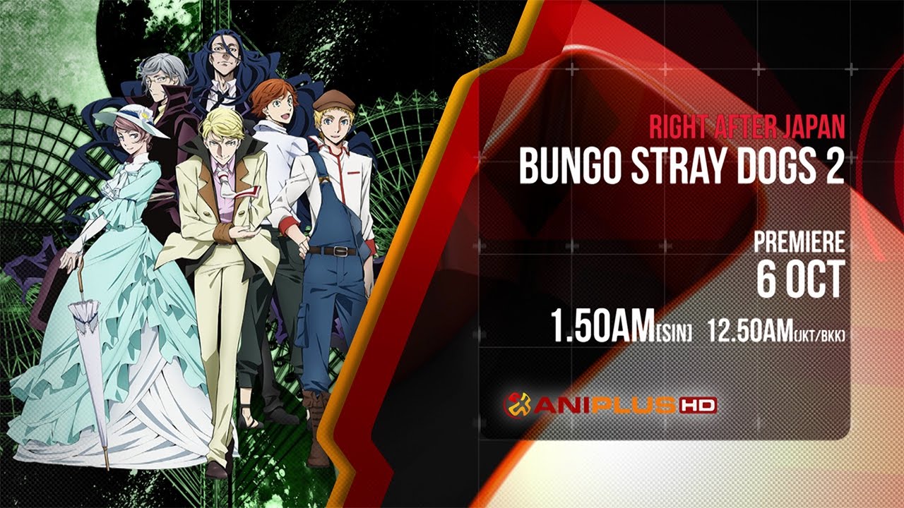 Bungo Stray Dogs – imagem promocional do 2º cour