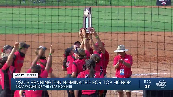 Nicole Pennington nominated for NCAA Woman of the ...