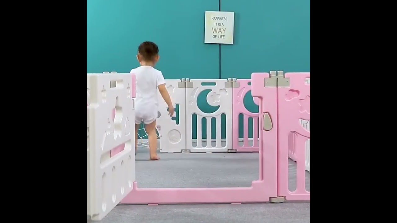 RedHill Indoor DIY Baby Playpen Fence Foldable Multifunctional Combination Game Indoor